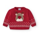 Πλεκτό χριστουγεννιάτικο μπλουζάκι Rudolf - Charanga