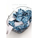 Κορδέλα για τα μαλλιά μπλε Ditsy Floral - Little Cottons